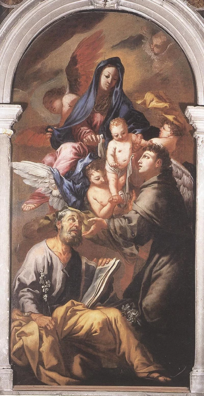 Sacra Famiglia e Sant'Antonio